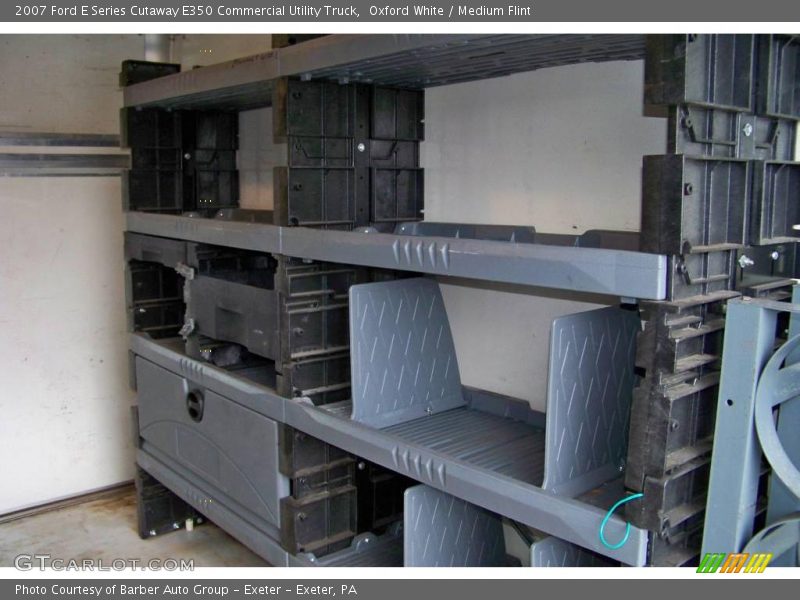 Oxford White / Medium Flint 2007 Ford E Series Cutaway E350 Commercial Utility Truck