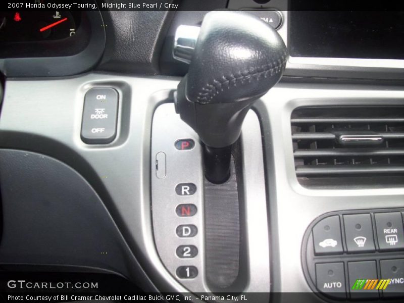 Midnight Blue Pearl / Gray 2007 Honda Odyssey Touring