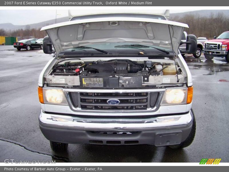 Oxford White / Medium Flint 2007 Ford E Series Cutaway E350 Commercial Utility Truck