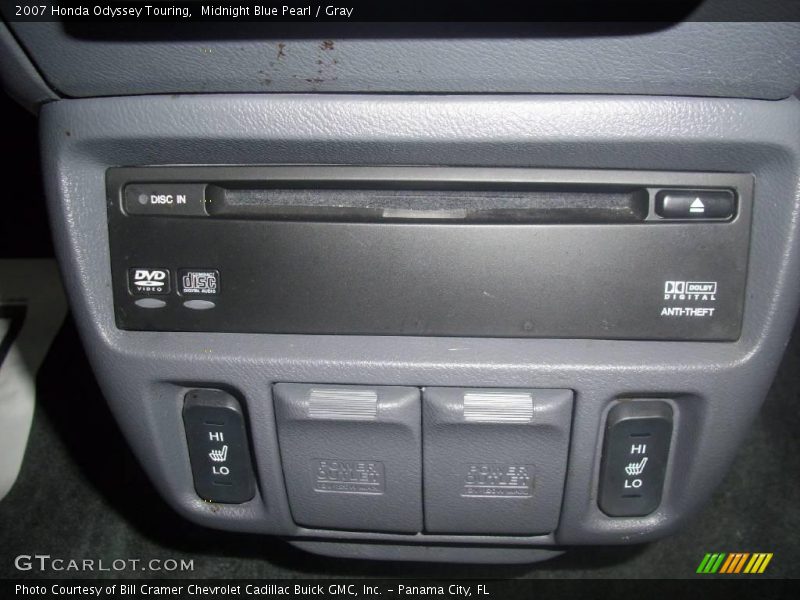 Midnight Blue Pearl / Gray 2007 Honda Odyssey Touring
