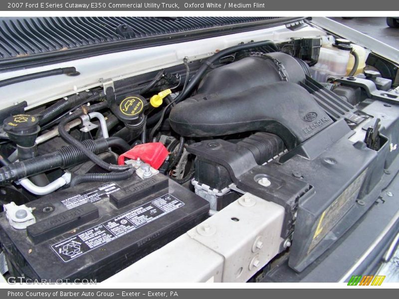 Oxford White / Medium Flint 2007 Ford E Series Cutaway E350 Commercial Utility Truck