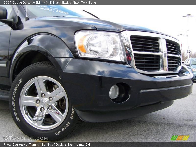 Brilliant Black / Khaki Two-Tone 2007 Dodge Durango SLT 4x4