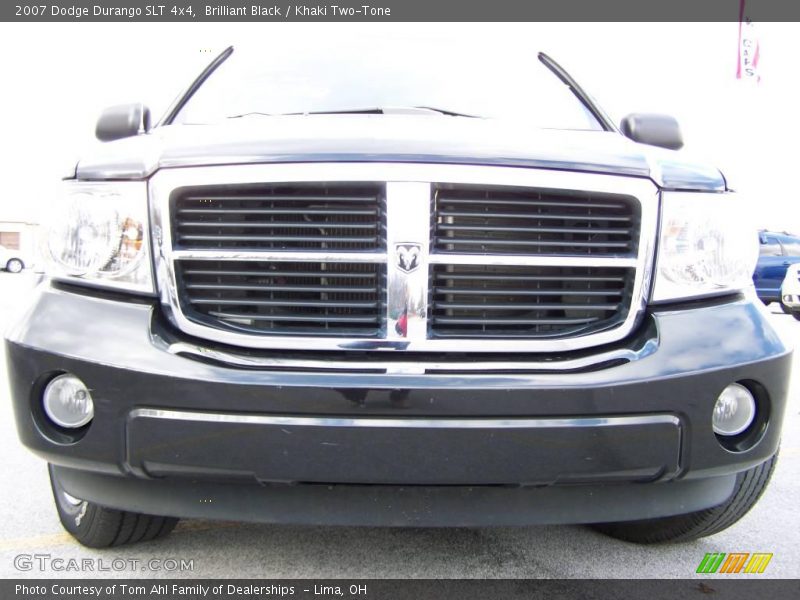 Brilliant Black / Khaki Two-Tone 2007 Dodge Durango SLT 4x4