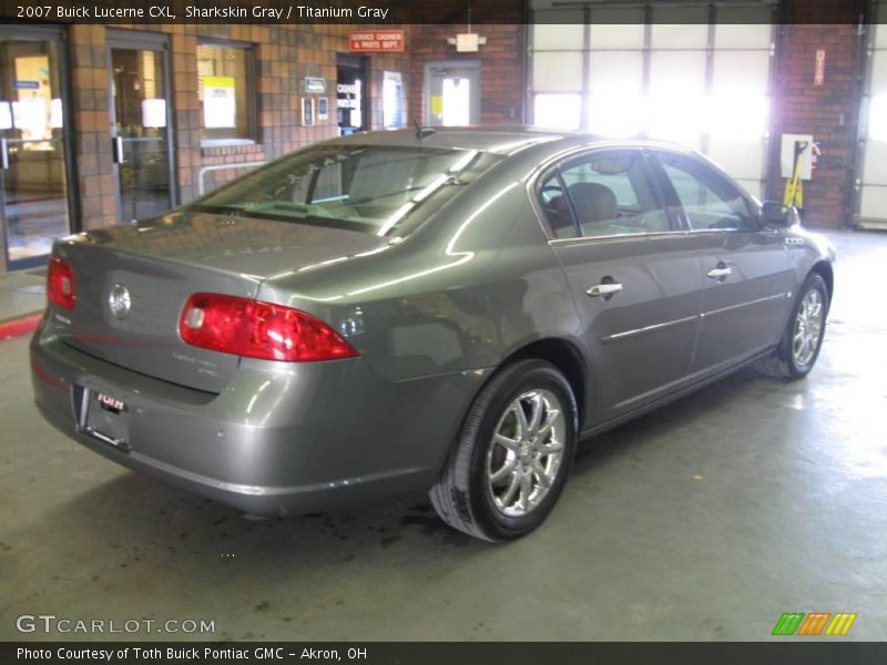 Sharkskin Gray / Titanium Gray 2007 Buick Lucerne CXL