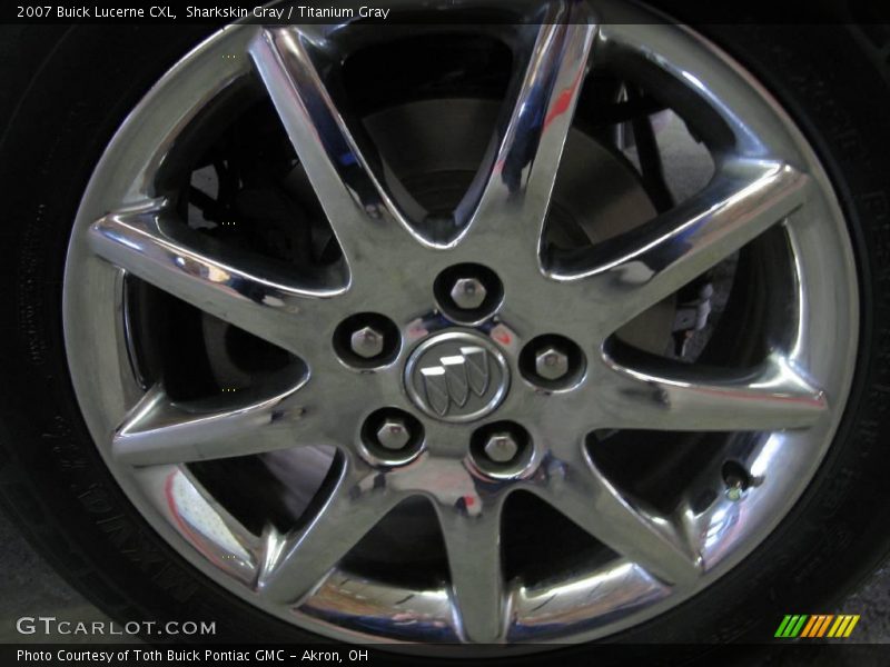 Sharkskin Gray / Titanium Gray 2007 Buick Lucerne CXL