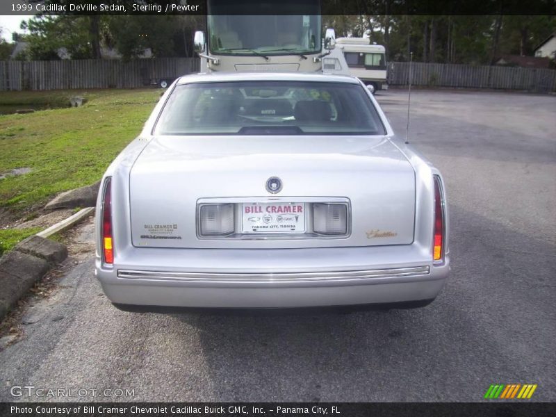Sterling / Pewter 1999 Cadillac DeVille Sedan