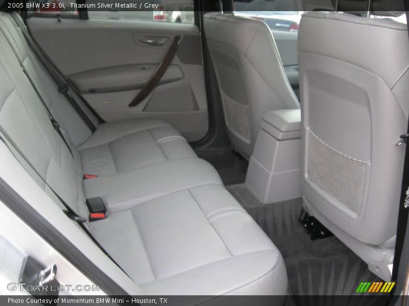 Titanium Silver Metallic / Grey 2005 BMW X3 3.0i