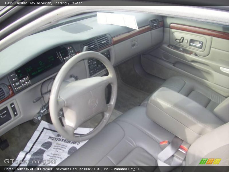 Sterling / Pewter 1999 Cadillac DeVille Sedan
