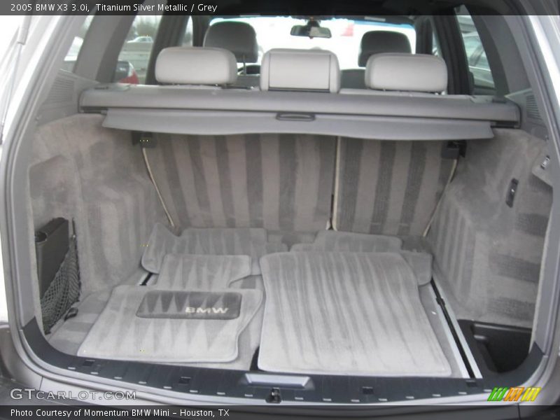 Titanium Silver Metallic / Grey 2005 BMW X3 3.0i