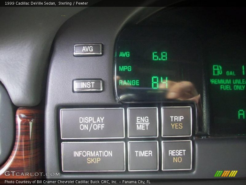 Sterling / Pewter 1999 Cadillac DeVille Sedan