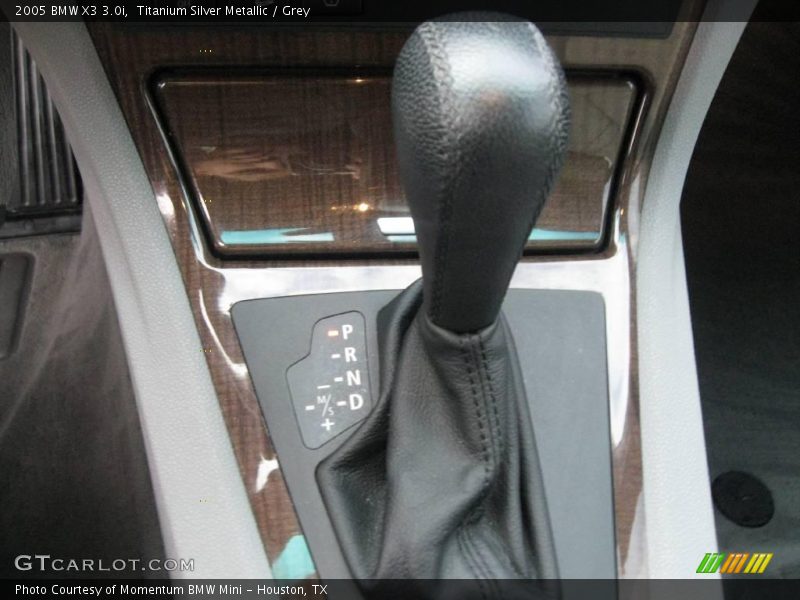 Titanium Silver Metallic / Grey 2005 BMW X3 3.0i