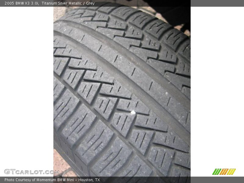 Titanium Silver Metallic / Grey 2005 BMW X3 3.0i