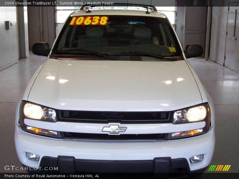 Summit White / Medium Pewter 2004 Chevrolet TrailBlazer LT