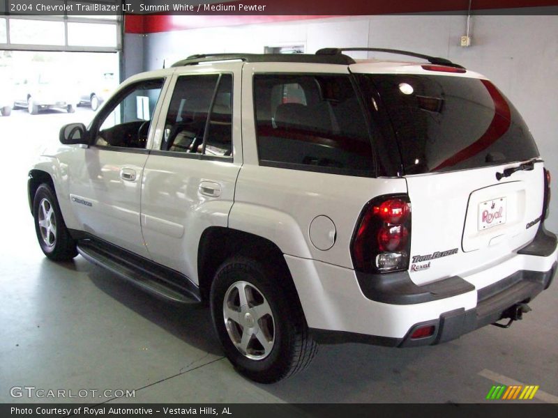 Summit White / Medium Pewter 2004 Chevrolet TrailBlazer LT