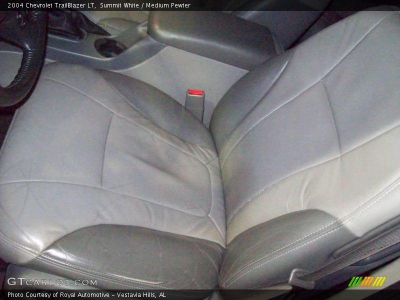 Summit White / Medium Pewter 2004 Chevrolet TrailBlazer LT