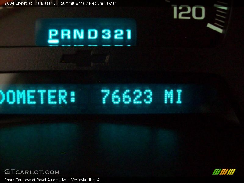 Summit White / Medium Pewter 2004 Chevrolet TrailBlazer LT