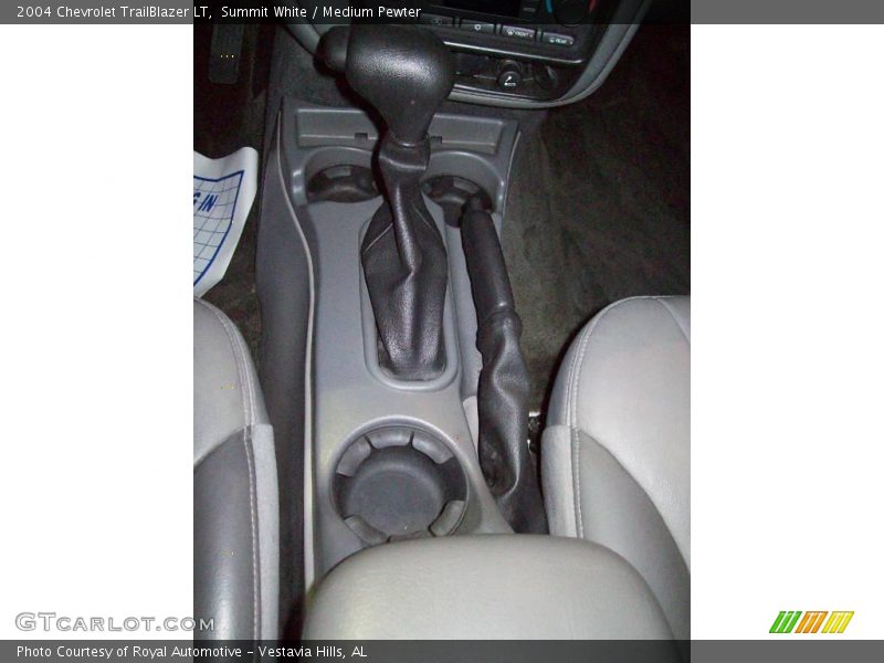 Summit White / Medium Pewter 2004 Chevrolet TrailBlazer LT