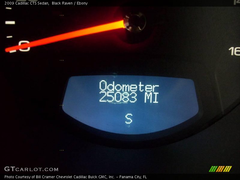Black Raven / Ebony 2009 Cadillac CTS Sedan