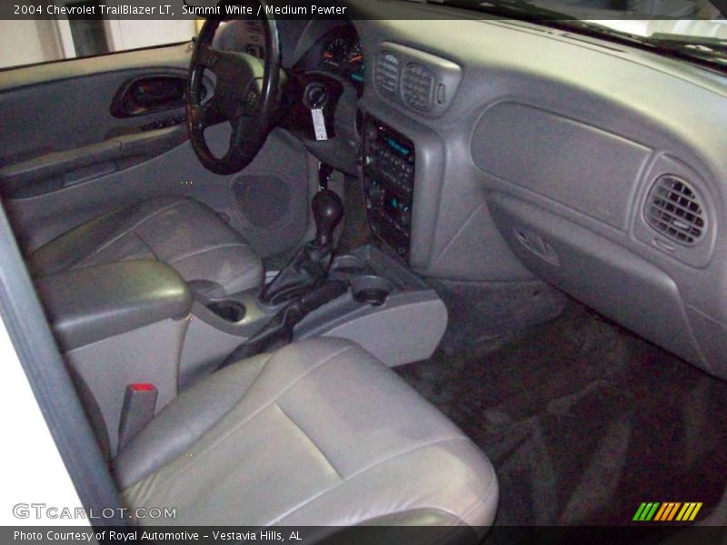 Summit White / Medium Pewter 2004 Chevrolet TrailBlazer LT
