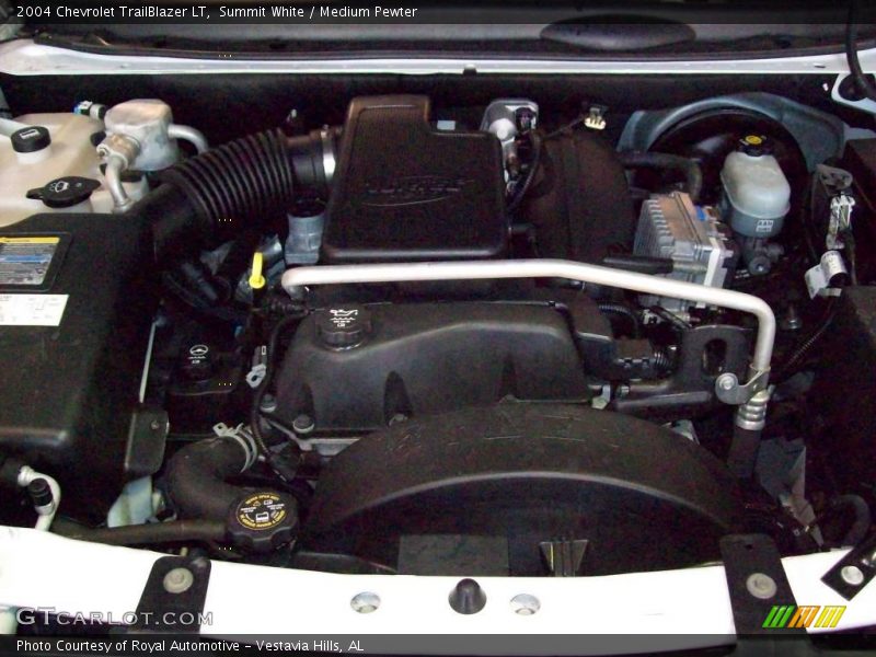 Summit White / Medium Pewter 2004 Chevrolet TrailBlazer LT