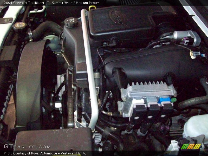 Summit White / Medium Pewter 2004 Chevrolet TrailBlazer LT