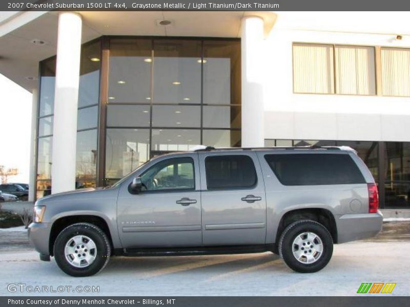 Graystone Metallic / Light Titanium/Dark Titanium 2007 Chevrolet Suburban 1500 LT 4x4
