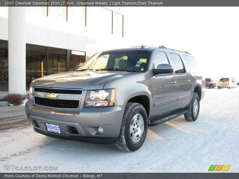 Graystone Metallic / Light Titanium/Dark Titanium 2007 Chevrolet Suburban 1500 LT 4x4