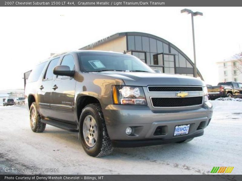 Graystone Metallic / Light Titanium/Dark Titanium 2007 Chevrolet Suburban 1500 LT 4x4