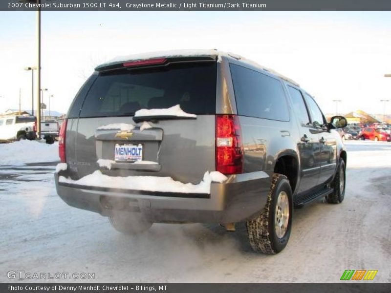 Graystone Metallic / Light Titanium/Dark Titanium 2007 Chevrolet Suburban 1500 LT 4x4