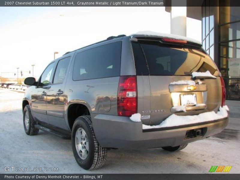 Graystone Metallic / Light Titanium/Dark Titanium 2007 Chevrolet Suburban 1500 LT 4x4