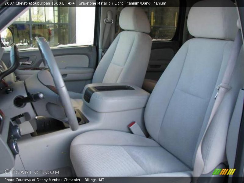 Graystone Metallic / Light Titanium/Dark Titanium 2007 Chevrolet Suburban 1500 LT 4x4