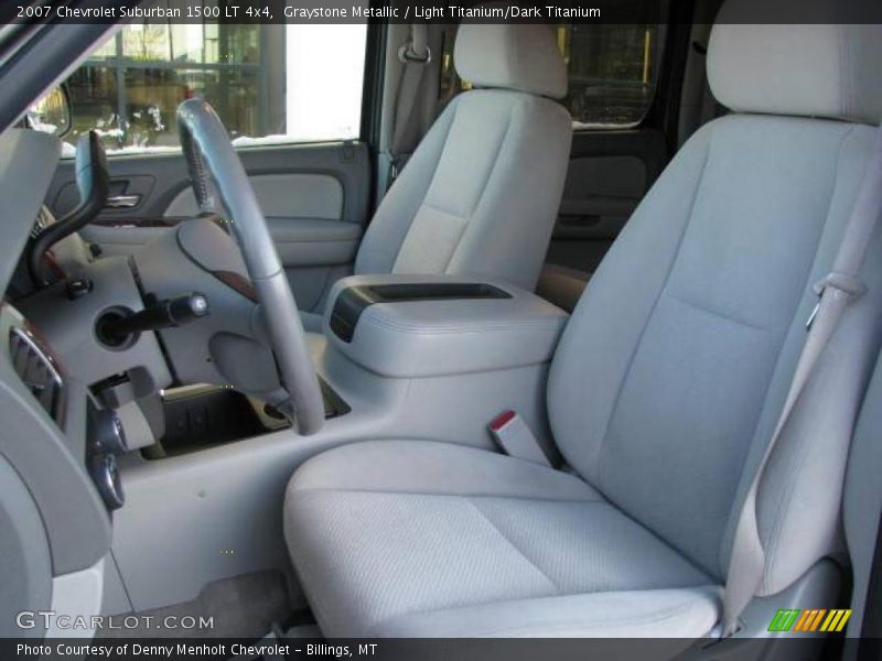 Graystone Metallic / Light Titanium/Dark Titanium 2007 Chevrolet Suburban 1500 LT 4x4