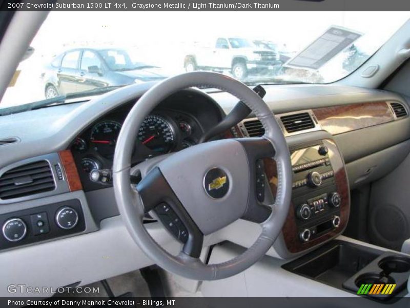 Graystone Metallic / Light Titanium/Dark Titanium 2007 Chevrolet Suburban 1500 LT 4x4