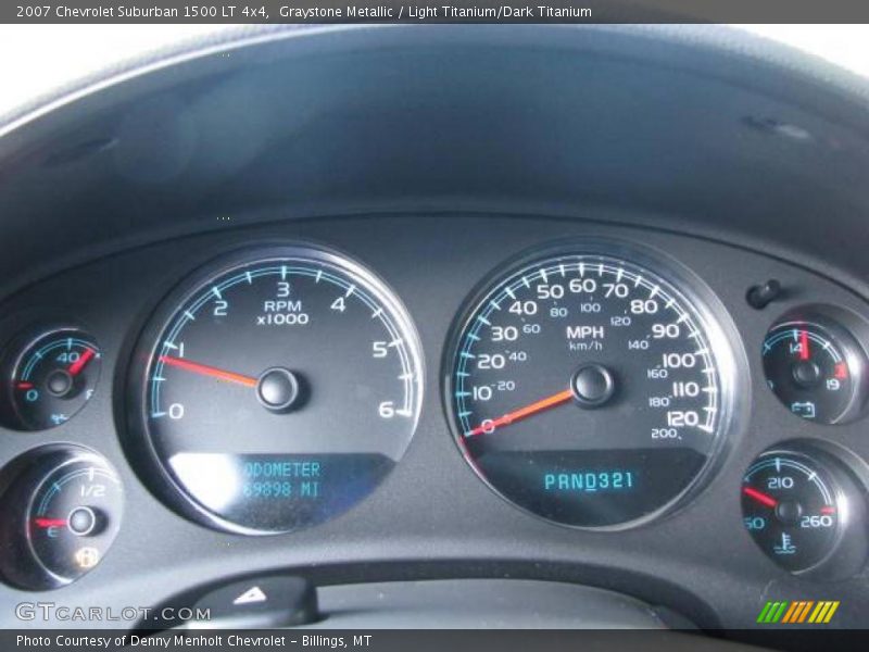 Graystone Metallic / Light Titanium/Dark Titanium 2007 Chevrolet Suburban 1500 LT 4x4