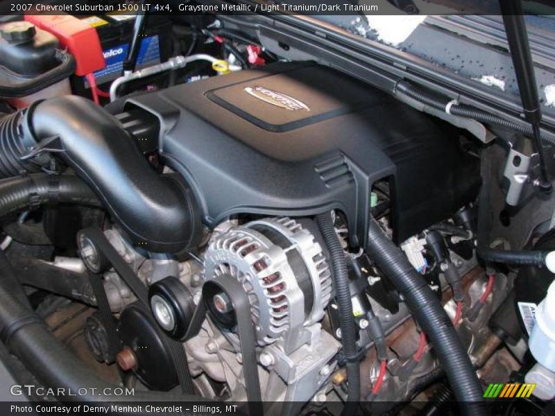 Graystone Metallic / Light Titanium/Dark Titanium 2007 Chevrolet Suburban 1500 LT 4x4