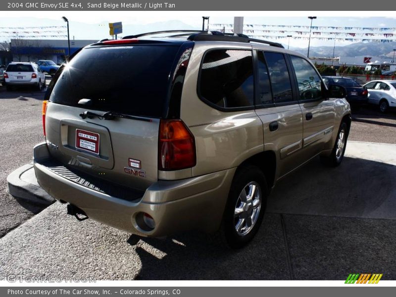 Sand Beige Metallic / Light Tan 2004 GMC Envoy SLE 4x4