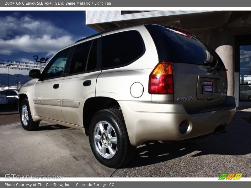 Sand Beige Metallic / Light Tan 2004 GMC Envoy SLE 4x4