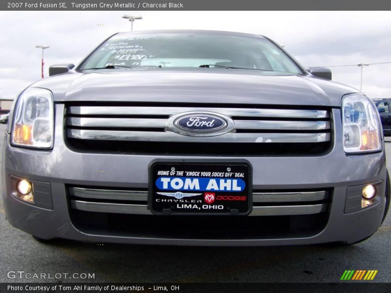 Tungsten Grey Metallic / Charcoal Black 2007 Ford Fusion SE