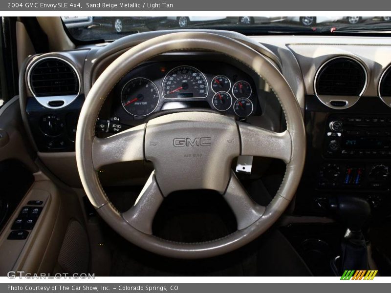 Sand Beige Metallic / Light Tan 2004 GMC Envoy SLE 4x4