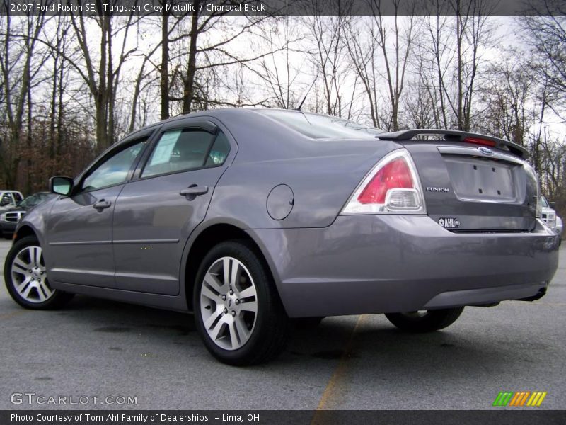Tungsten Grey Metallic / Charcoal Black 2007 Ford Fusion SE