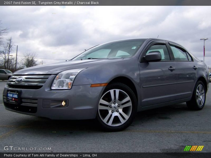 Tungsten Grey Metallic / Charcoal Black 2007 Ford Fusion SE
