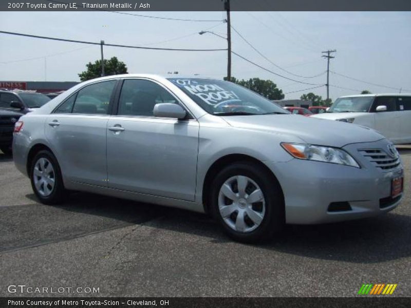 Titanium Metallic / Ash 2007 Toyota Camry LE