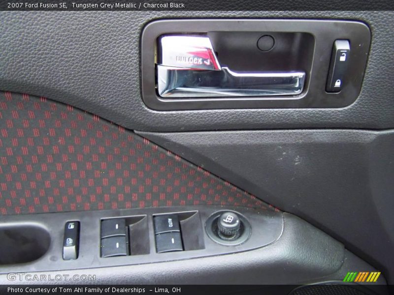 Tungsten Grey Metallic / Charcoal Black 2007 Ford Fusion SE