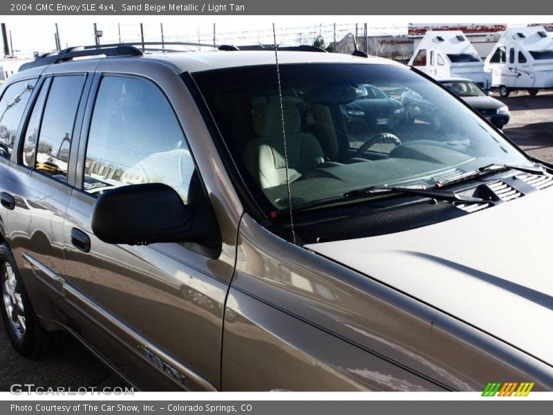 Sand Beige Metallic / Light Tan 2004 GMC Envoy SLE 4x4