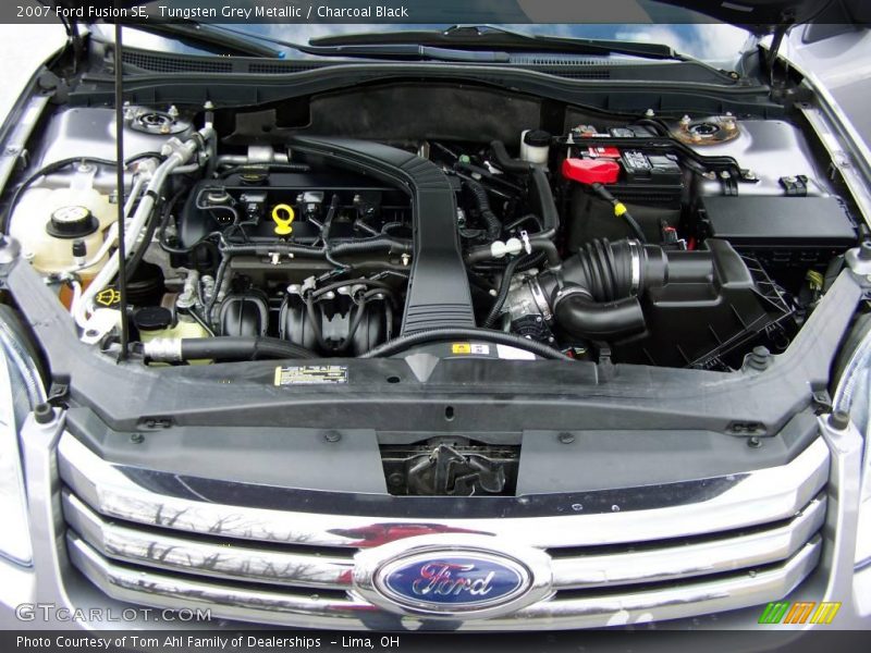 Tungsten Grey Metallic / Charcoal Black 2007 Ford Fusion SE