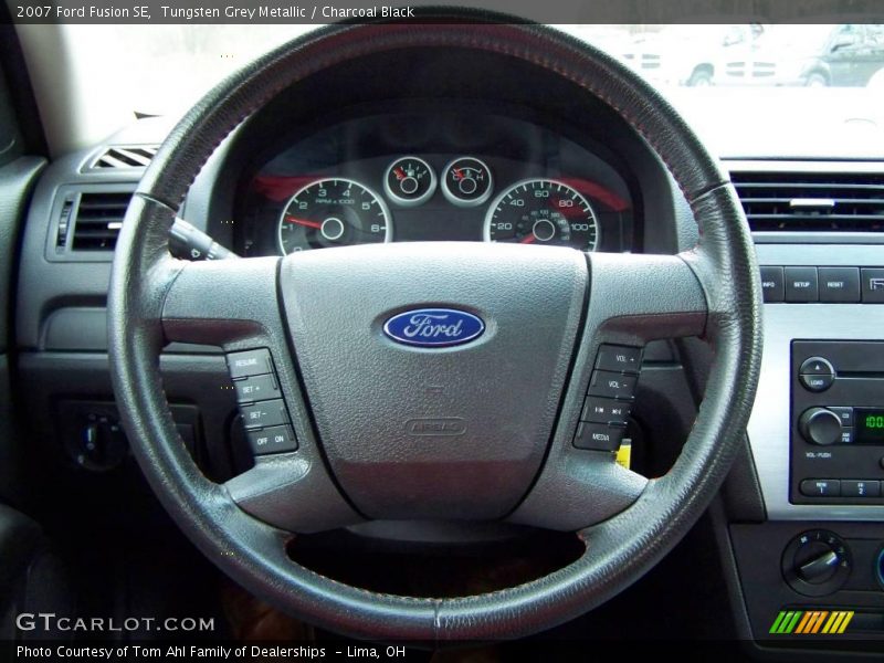 Tungsten Grey Metallic / Charcoal Black 2007 Ford Fusion SE