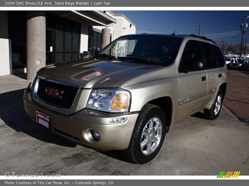 Sand Beige Metallic / Light Tan 2004 GMC Envoy SLE 4x4