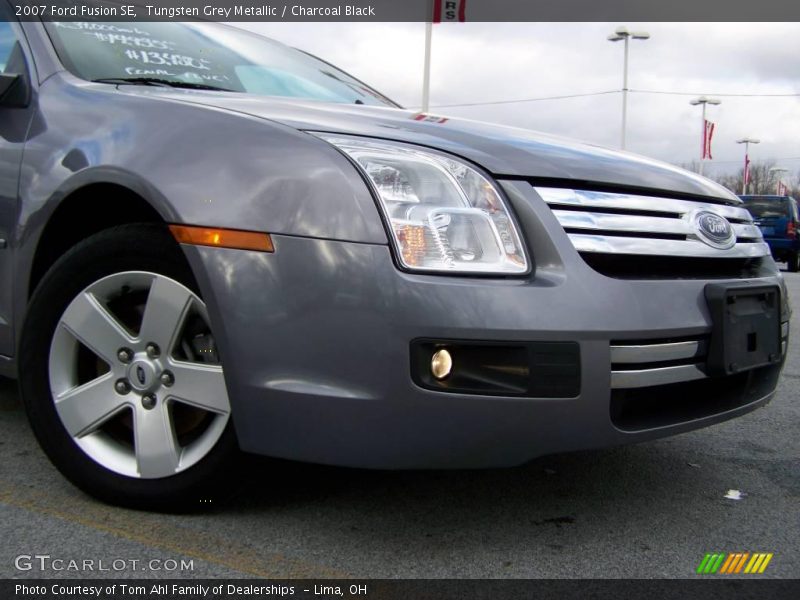Tungsten Grey Metallic / Charcoal Black 2007 Ford Fusion SE