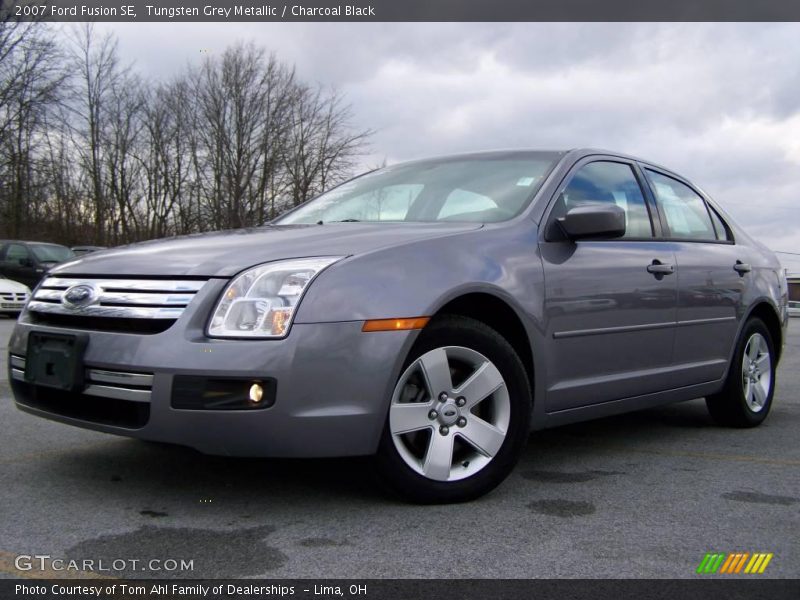 Tungsten Grey Metallic / Charcoal Black 2007 Ford Fusion SE