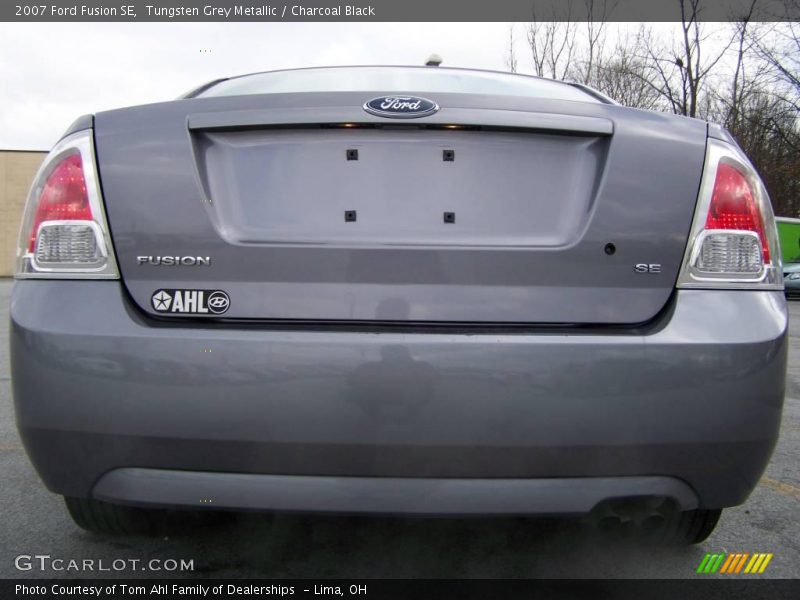 Tungsten Grey Metallic / Charcoal Black 2007 Ford Fusion SE
